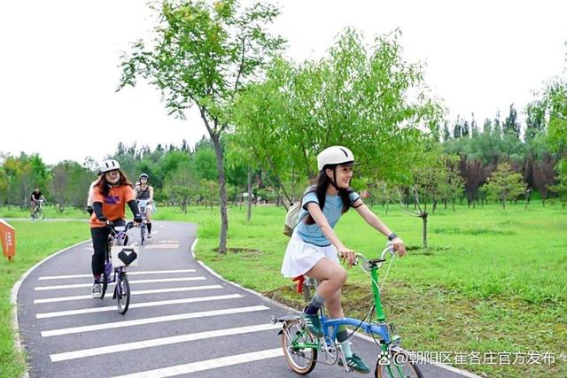“骑行碳路”！从崔各庄黑桥公园出发，邂逅朝阳绿水青山～