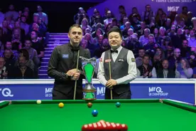 惜败奥沙利文，丁俊晖错失英锦赛第四冠图片