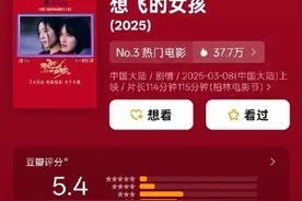 电影《想飞的女孩》豆瓣开分5.4图片