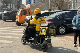 壹点调查|济南外卖骑手谈“骑手入社保”：有期待，也有忐忑图片