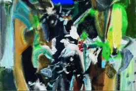 中国嘉德2024春拍第一阶段预展揭幕！吴大羽油画力作亮相图片