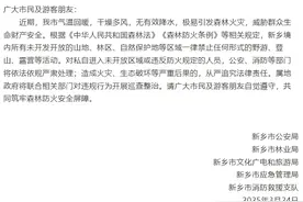 网传南太行因山火封山？真相来了 新乡多个景区回应图片