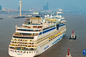 上海邮轮旅游入境外籍游客创新高图片