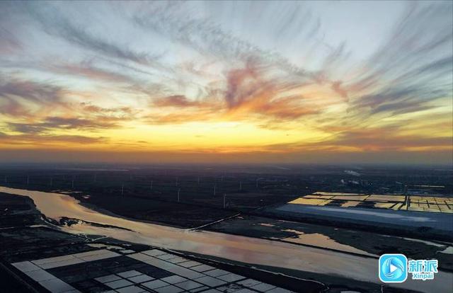 在冬日的潍坊海边，邂逅绝美画卷～