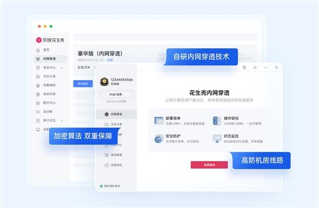 贝锐花生壳内网穿透/DDNS赋能飞鱼星，无需公网IP也能远程访问