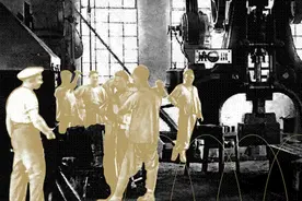 百年前天津的工人是怎么生活的？图片