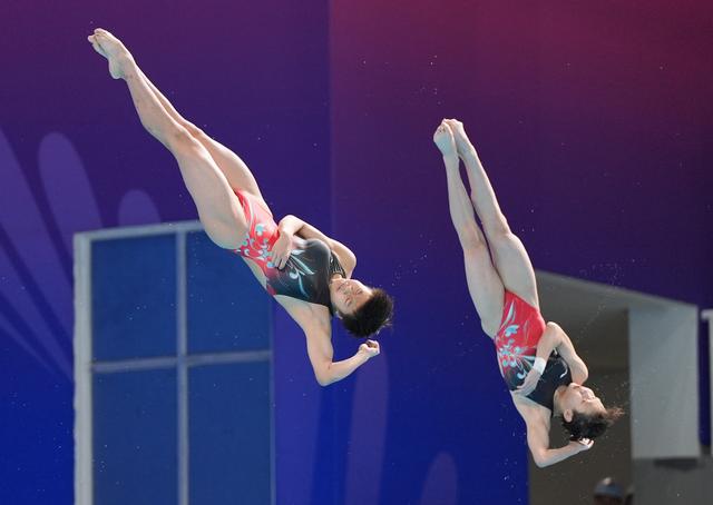 全运会｜跳水女子团体赛况