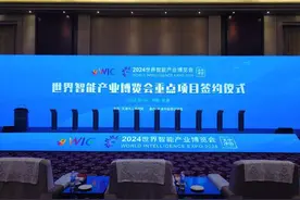 2024世界智能产业博览会重点项目签约仪式举行 滨海新区共签约43个项目图片