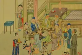 清光绪艺术珍品 彩绘《聊斋图说》图片