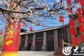 春季赏花正当时 梁山县水泊梁山风景区花开正艳图片