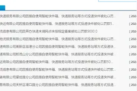 “不告而投” 圆通韵达申通极兔等快递公司被罚图片