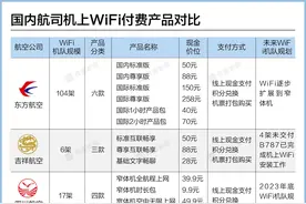 飞行可以全程在线，你打算为机上WiFi付费了吗？图片