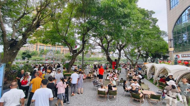 扮靓中山“城市会客厅”，兴中广场焕新迎国庆