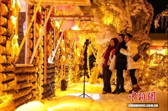 六盘水：“南国雪乡”吸引游客