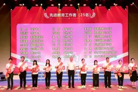 江西萍乡市经开区庆祝第40个教师节大会暨文艺展演举行图片