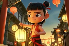 AI海报｜哪吒闹元宵 淄博奇妙游图片