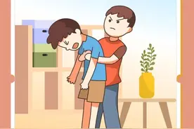 健康早安 | 异物卡喉莫慌张，采用海姆立克急救法图片