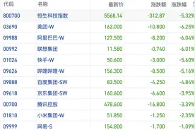 港股风向标｜恒指高位回调失守23000点关口 政策预期高涨对冲情绪利空图片