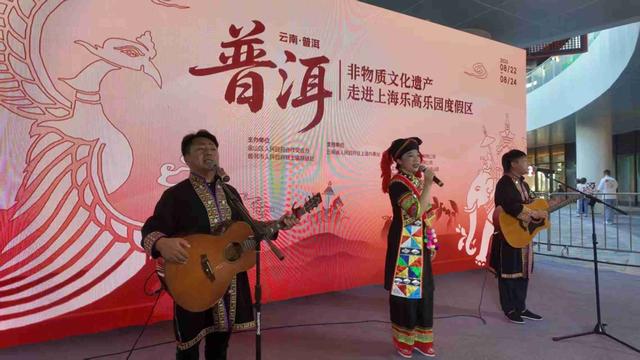绝版木刻、“巨型”炸牛皮……普洱非物质文化遗产走进上海乐高乐园，为期3天