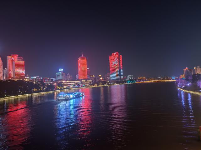 晚潮｜三江口上赏夜景