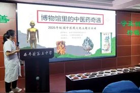 西平县中医院“博物馆里的中医药奇遇”主题活动走进校园图片