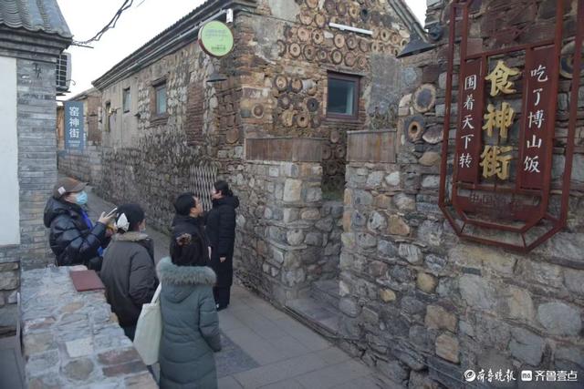 颜神古镇“醉”游人