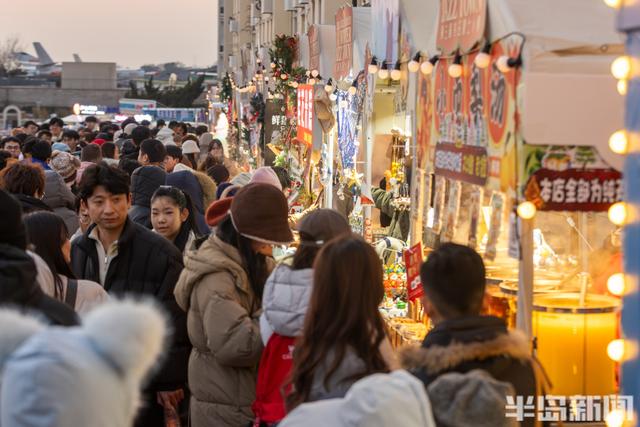 冬日里的琴屿路火了！