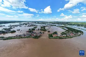新华视点｜湖南湘潭涓水决口一线观察图片