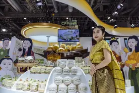 榴莲走俏进博会，东南亚出口商这样看待中国市场图片