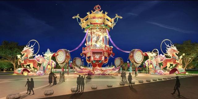 玉黛湖景区升级更名淄博花灯齐彩城 公开征集核心Slogan