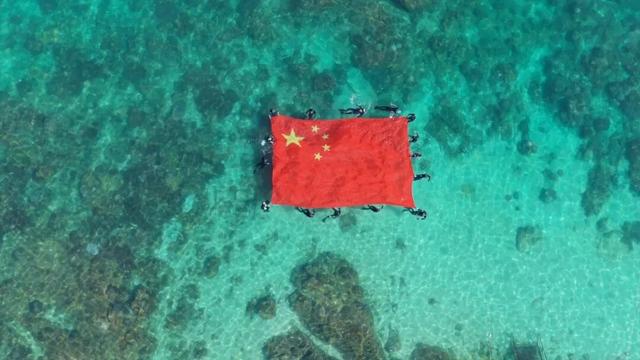 今天，在三亚“花式”表白祖国！