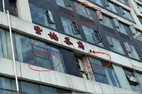 成都一小区多家玻璃无故碎裂 目前警方已立案图片