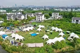 春日奉贤的第一场露营，刷爆朋友圈→图片
