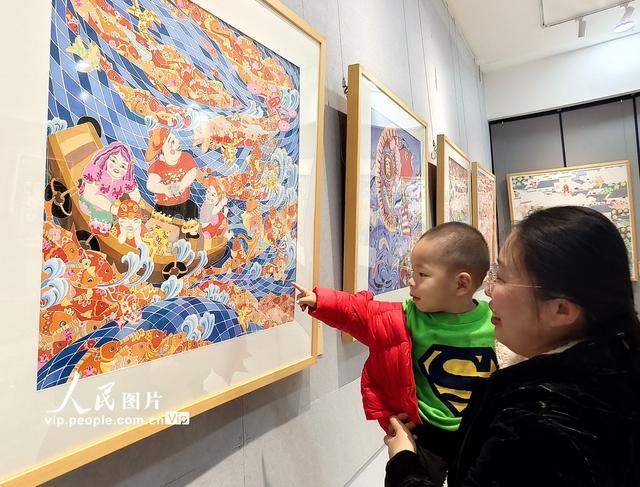 第二届全国木版年画联展在北京开幕