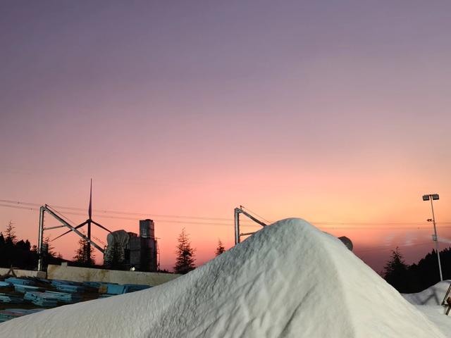 贵阳高坡云顶滑雪场中级道今日开放