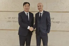 加沙停火协议达成后，中东问题特使翟隽穿梭访问以、巴图片