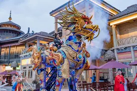 “湘”约五一·城会玩⑭|龙出没，方特双园让快乐翻倍图片