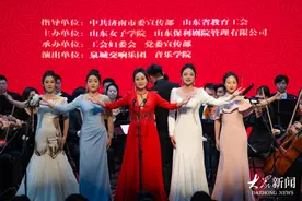 高雅艺术进校园，山东女子学院上演新年交响音乐会图片