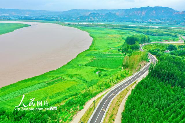 山西平陆：黄河岸畔景美如画