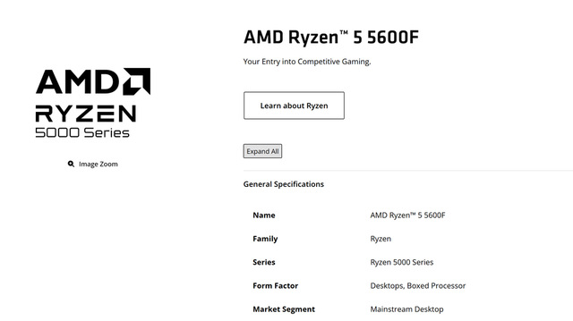 AMD推出锐龙7 9700F与锐龙5 5600F处理器，丰富桌面产品组合