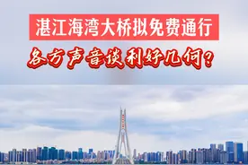 海湾大桥拟今年7月取消收费，湛江“浦东”迎来重大利好！图片