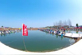 2024年“荆楚杯”钓鱼争霸赛晋级赛在荆门垂钓中心举行图片