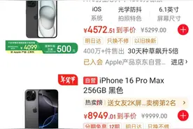 手机国补上线 高端手机纷纷破价6000元图片