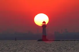 上海“吴淞口日出指数”首发，测试预报准确率可达80%左右图片