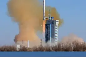 长二丁成功发射一箭三星图片