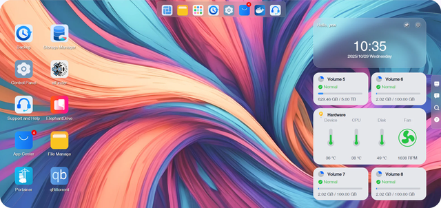铁威马 NAS 操作系统 TOS 7 即将内测：6.12 内核，新增 50+ 功能
