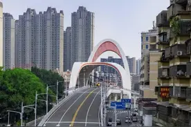 横跨蓬江、江海！本月内，江门这一跨江桥即将建成通车图片