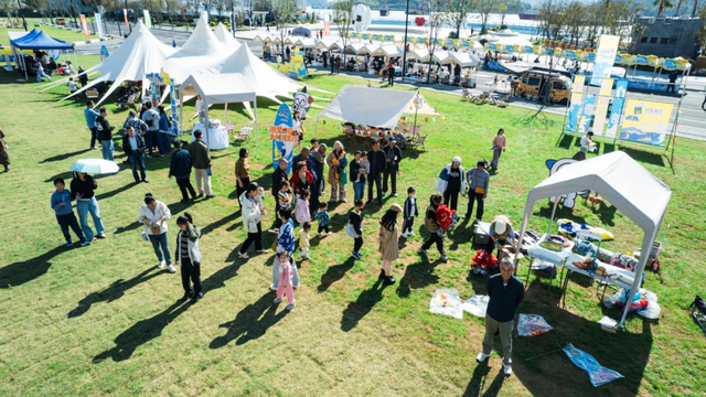 【百村万帐】奔赴山海之约，安享运动之趣百村万帐定海站，定义海岛露营新范本