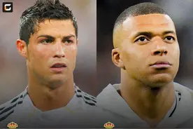 两代皇马超巨✨️姆巴佩首季55场41球双冠，C罗35场33球10助🔥图片