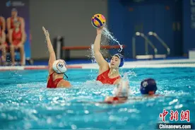 世界泳联2025年女子水球世界杯总决赛开赛图片